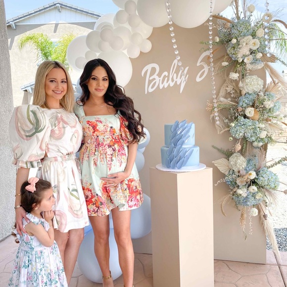 Aje Imprint Puff-Sleeve Mini Dress: Size 6 Painterly Lace Leaf - Picture 3 of 3